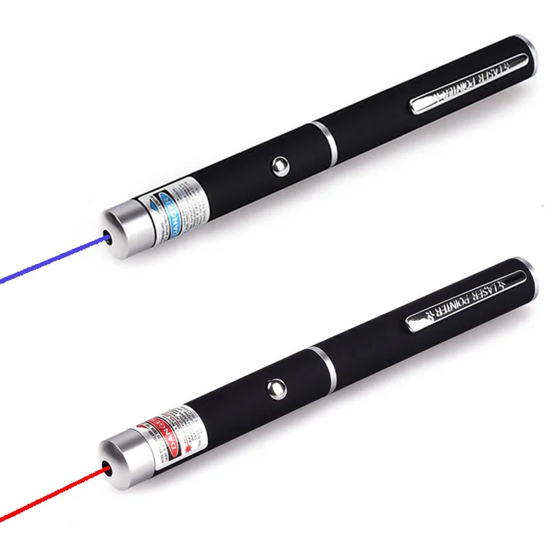 

Powerful Red/Purple 2 Colors Laser Pointer Pen violet teaching presenter Beam Light High Power Hunting laser