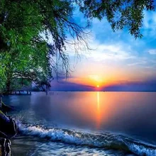 DIY алмазная живопись установка солнце Пейзаж Вышивка крестиком полный квадрат/Круглый Алмаз живопись Стразы подарок