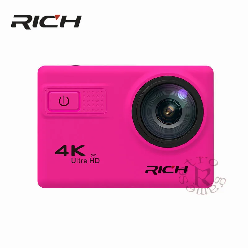 Экшн камера RICH F68B 4K Wifi 2 0 &quotLCD UHD водонепроницаемая Спортивная наружная