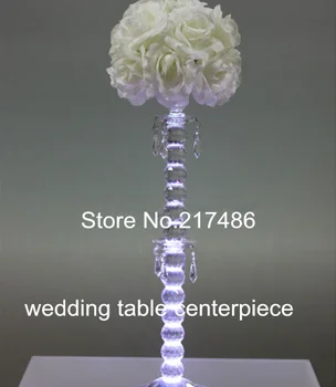 

new arrival clear acrylic Wedding flower stand Centerpiece Vase