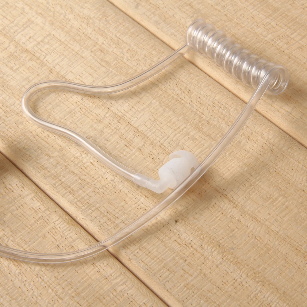 2 Pin Акустическая трубка гарнитура PTT MIC In ear иди и болтай Walkie Talkie Динамик гарнитуры
