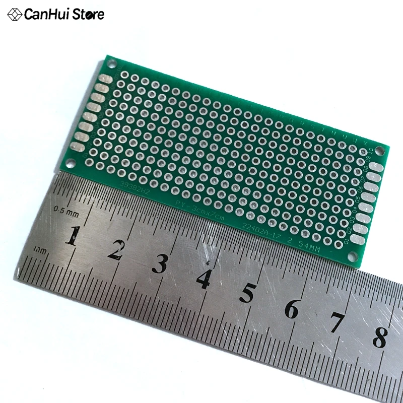 5 шт./лот двухсторонний прототип 3x7 PCB Diy универсальная печатная плата 3x7 см 3*7 см Олово спрей 30*70 мм 30x70 печатная плата