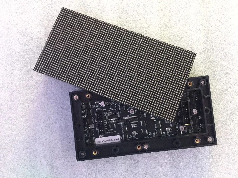 P2.5 светодиодный модуль 160*80 мм 64*32 пикселей для помещений SMD2121 3 в 1 RGB полноцветная