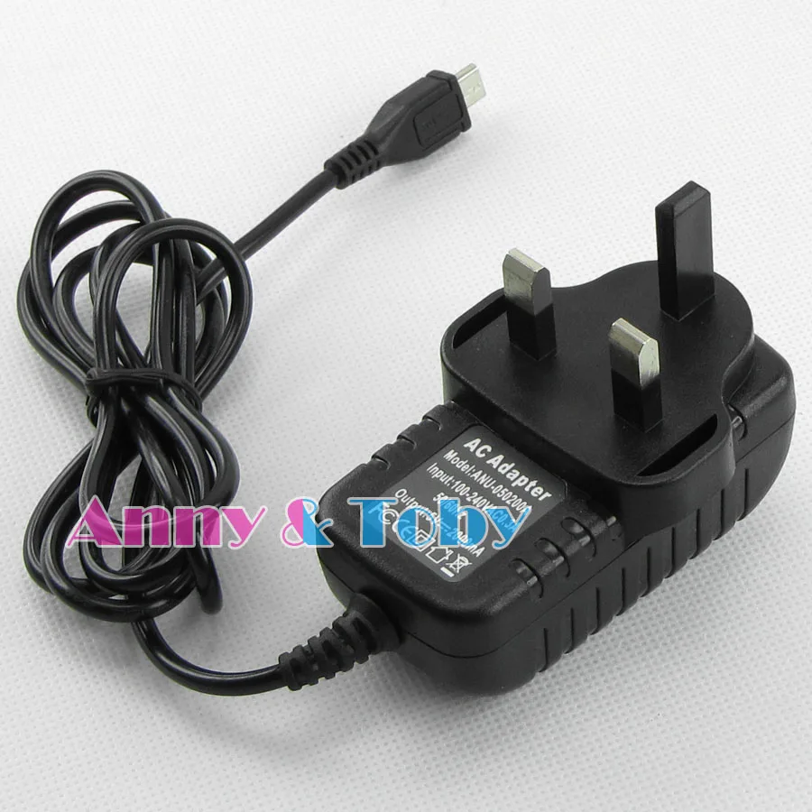 Штепсельная Вилка стандарта Великобритании: 5 В 2 А В/2 Raspberry PI Адаптер Питания