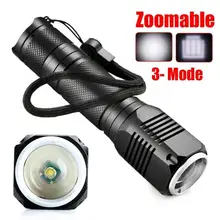 MA 21 Shining Fast Shipping font b LED b font Light 4000LM Zoomable CREE XML Q5