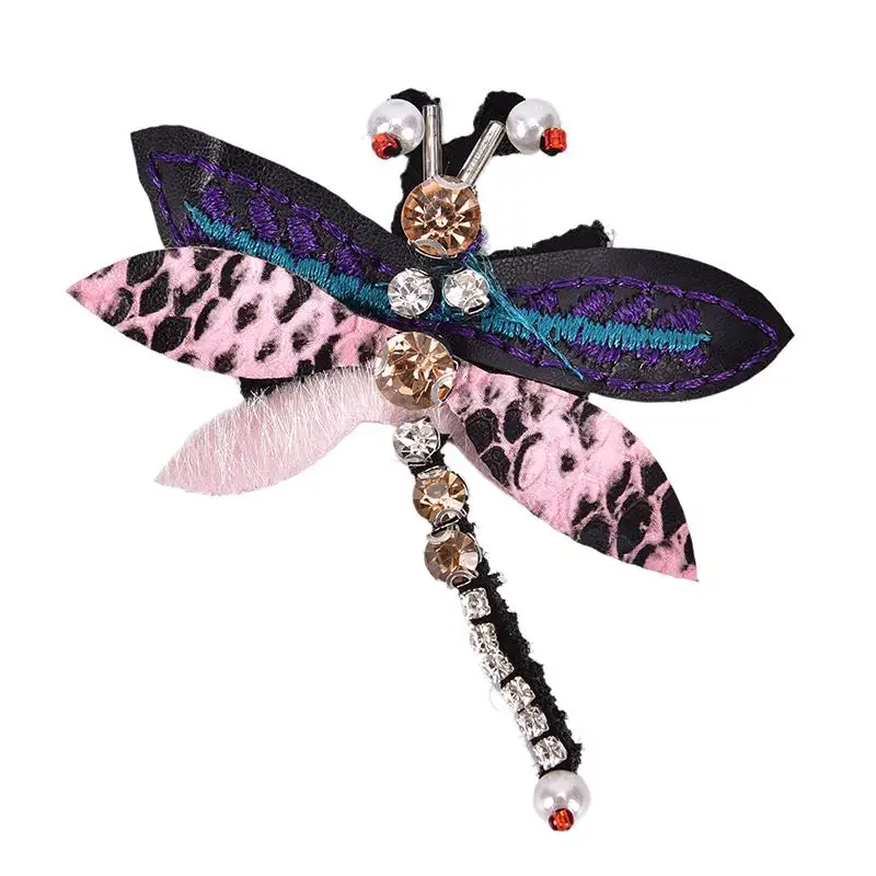 

Patch dragonfly beaded sequins clothes DIY bag sewing rhinestone