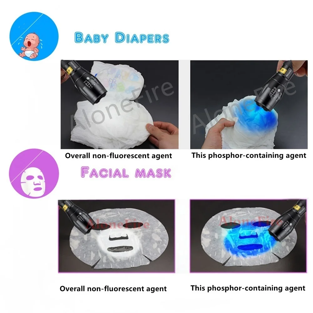 E17 365NM UV flashlight (9)