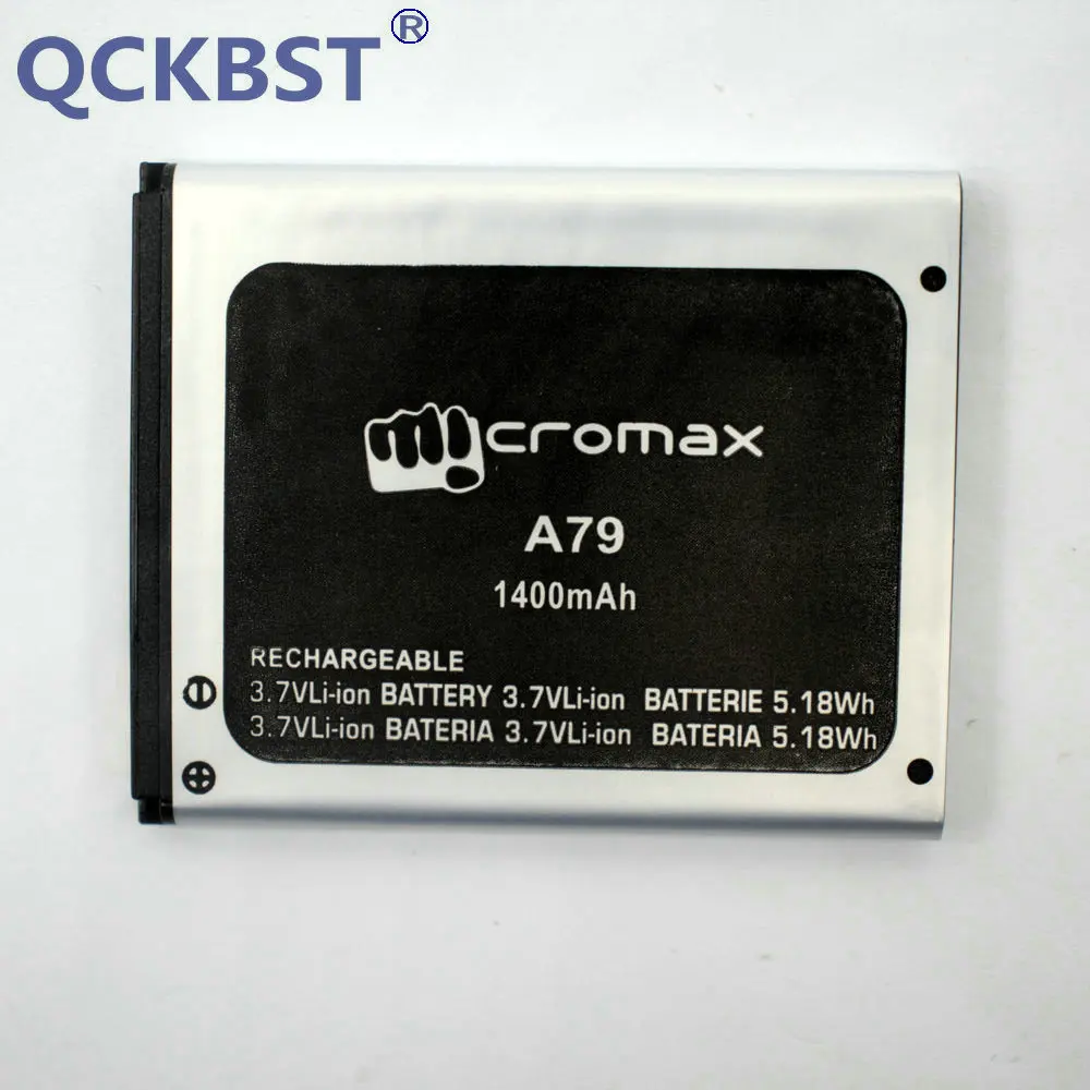 2019 новый высококачественный A79 1400mAh литий-ионный аккумулятор для Micromax мобильный