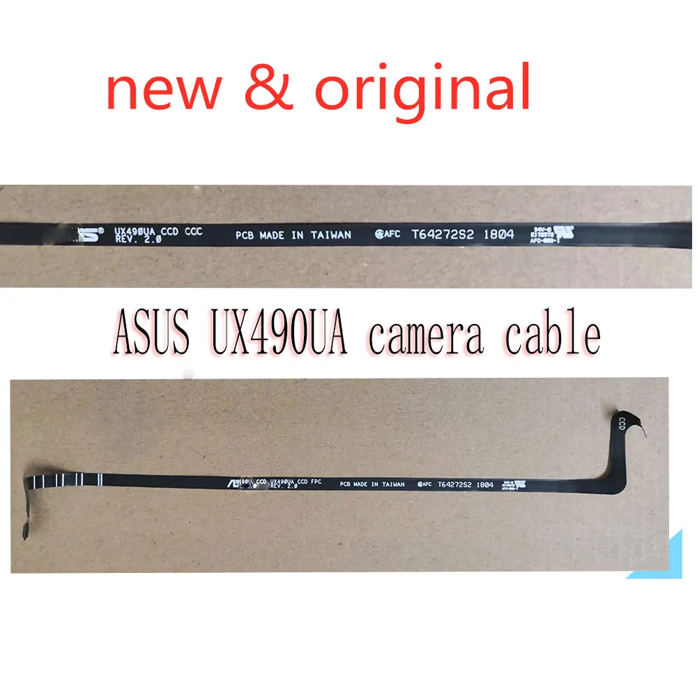 For-ASUS-Lingyao-3-Deluxe-UX490UA-UX490U-UX490UAR-Originally-used-LCD-display-cable-Camera-cable-Replace