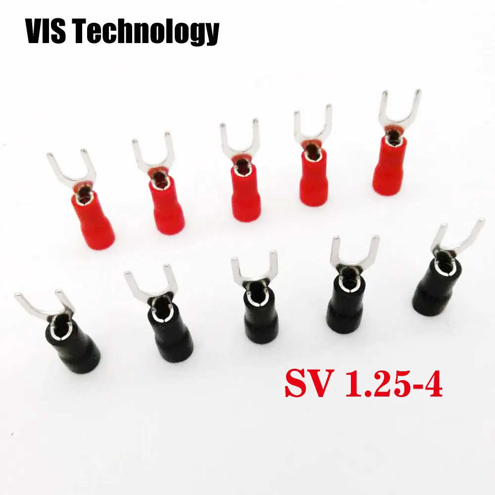 Buy 20 Pcs/lot SV1.25 4 Insulated Spade Terminal Block