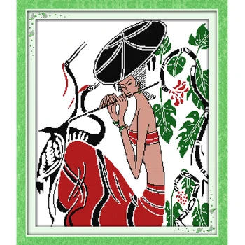 

Joy Sunday,The tune lingered, Cross Stitch Embroidery Set, Printed Embroidery Set, Needlework, Cross Stitch embroidery patterns