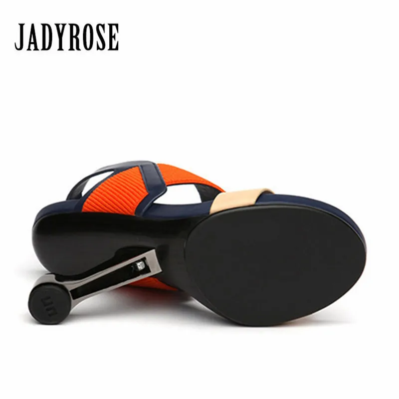 Jady Rose/ г., модная женская обувь летние сандалии-гладиаторы из натуральной кожи пикантные свадебные туфли на высоком каблуке женские туфли-лодочки с открытым носком