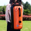 30L Large Capacity Dry Bag Waterproof Backpack Thick PVC River Trekking Outdoor Swimming Inflatable Ocean Bag  Men Women 1
