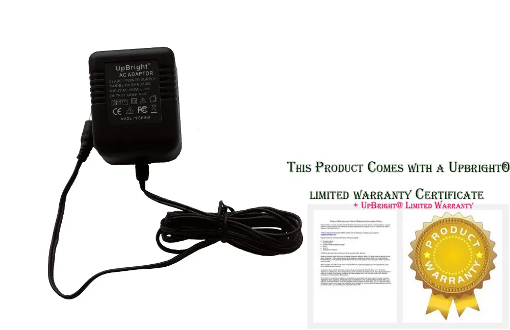 Accessory USA 9V AC to AC Adapter for DigiTech Whammy Pedal I//Whammy Pedal II//Whammy 4 Guitar Multi Effects Pedals 9VAC Power Supply Cord
