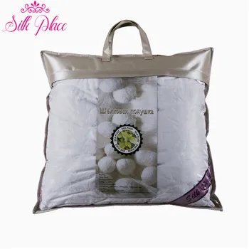 

Brand "Silk Place" 70 * 70cm silk filled pillow and silk pillows fast free delivery from Russia