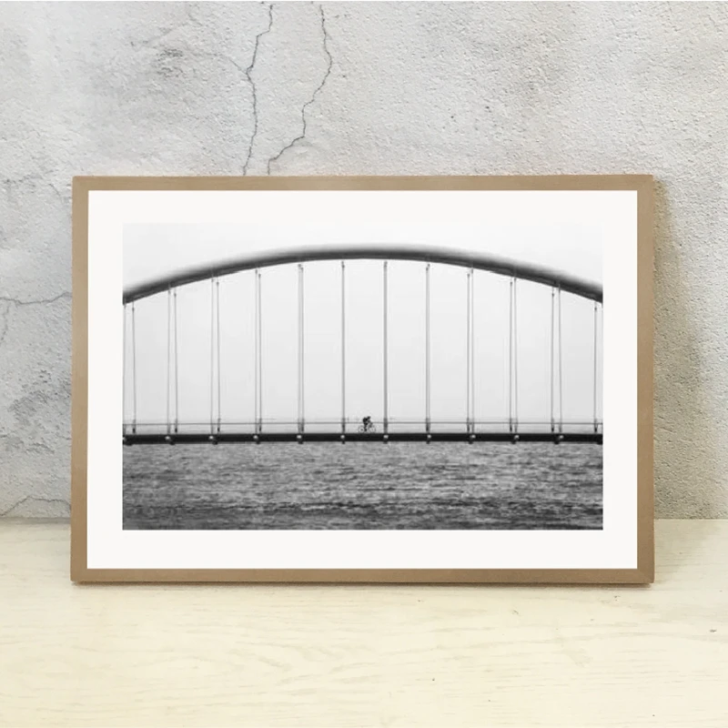 Bikecycle Photography Poster Home Decor