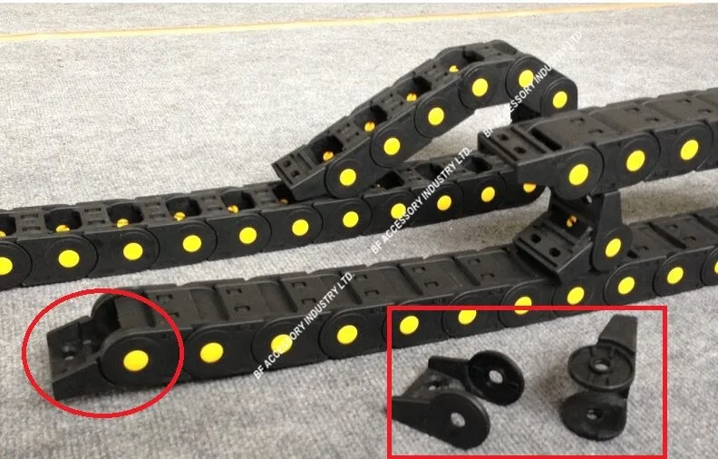 Гибкая cnc пластиковая кабельная цепь для станков от китайского поставщика