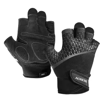 

Outdoor Cycling Anti-slip Breathable Men Women Half Finger Gloves Outdoor Sports Climbing Fishing Tactical Gloves