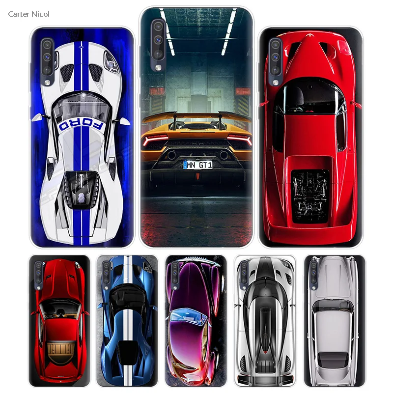 

Transpatrent Silicone Case for Samsung Galaxy A50 A70 A30 M30 M20 A10 A20 A40 M20 Cover Phone Auto Car Top Back
