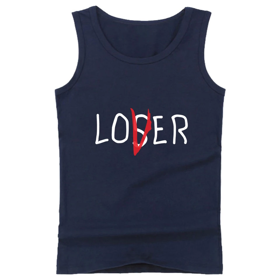 GEEK TEEZ IT Inspired Loser//Lover Mens Tank Top