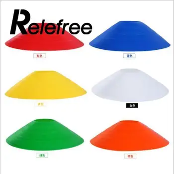 

Relefree Outdoor Sport Football Soccer Rugby Speed Training Disc Cone Cross Track Space Marker Inline Skating Cross Speed