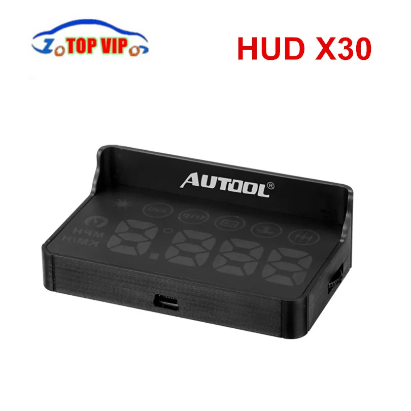 

2018 Newest AUTOOL X30 Head Up Display Universal Car HUD Head Up Display KM/h MPH Overspeed Alarm Smart Digital Speedometer