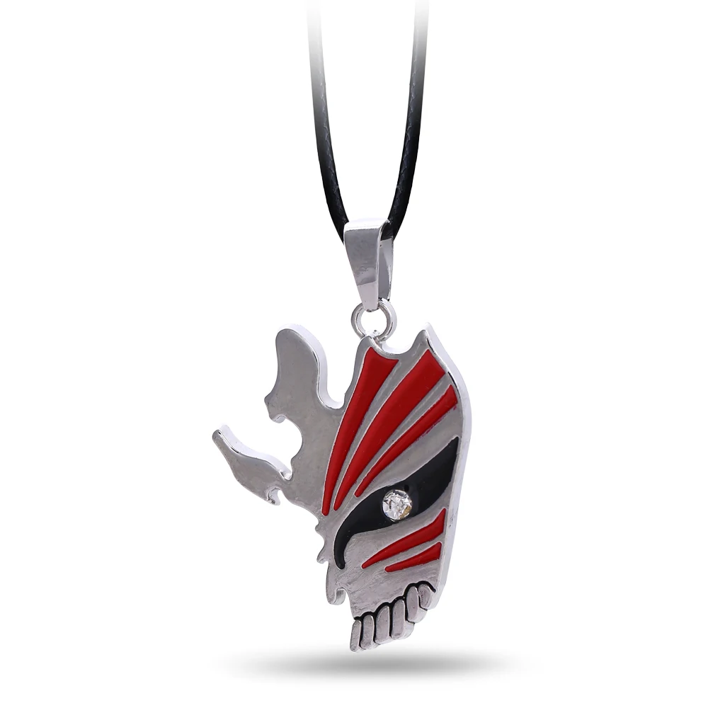 Hot Anime Trendy Fashion Statement New Design Punk Bleach Mask Enamel Necklace Cosplay Fashion Jewelry Designer Jewelry Fashion Jewelryjewelry Design Aliexpress