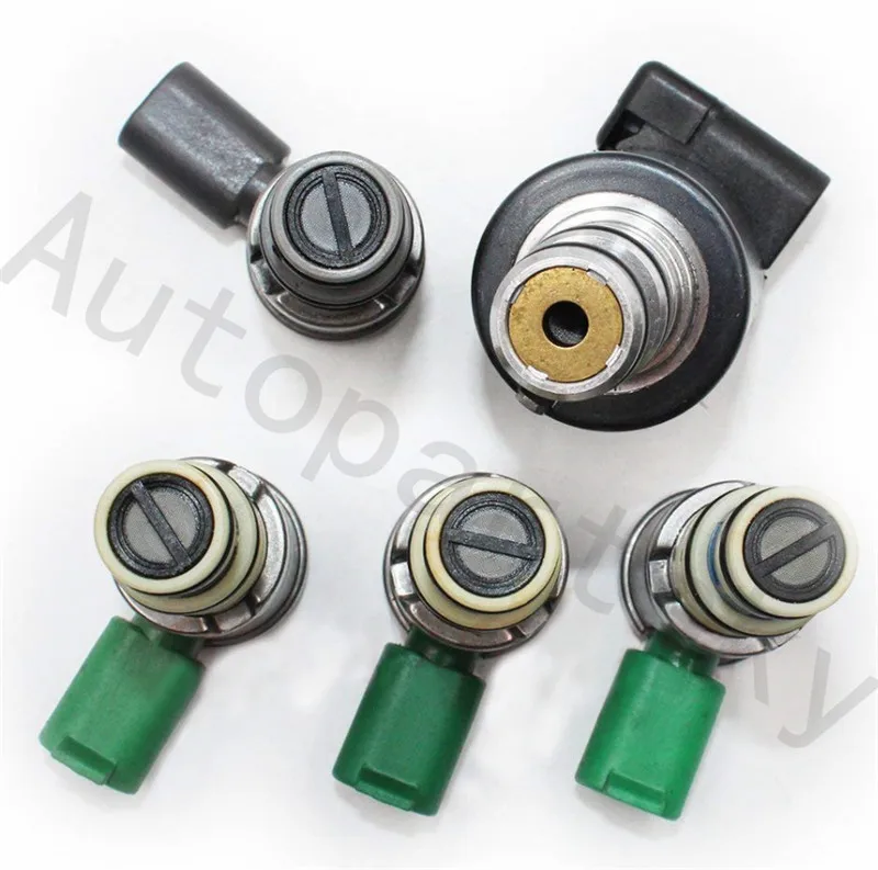 

Genuine Refurbished 5L40E Transmission Master Shift EPC TCC Lock Up Solenoids Control Valve Kit Set for Cadillac for GM for BMW
