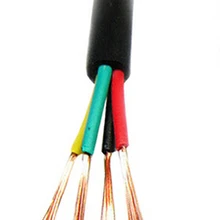 Линия ZR-AVVR2 блока управления 4 жильный кабель 100 метров зубной нити из чистой меди и огнезащитного состава ГБ сигнальная линия 1.0MM2