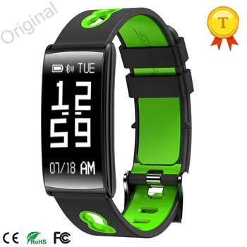

0.96" OLED smart bracelet with Heart rate detection/Blood oxygen detection / Blood pressure detection vibration reminder iBand