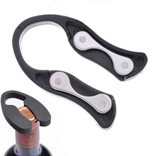 ABS винная бутылка ручной бумаги вращающийся нож резак Черный 301-0609