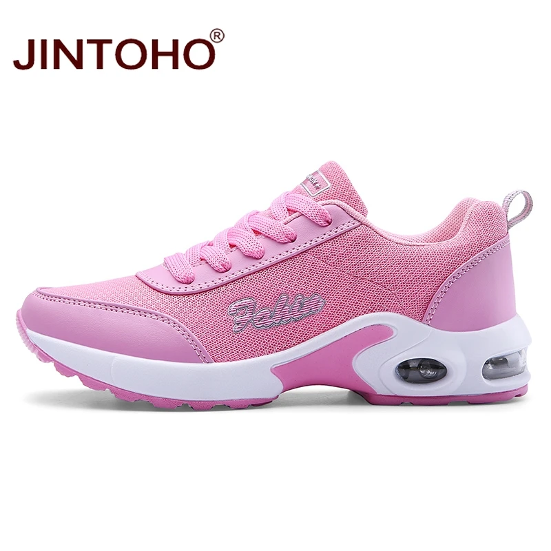 Новинка 2019 женская спортивная обувь JINTOHO Брендовая для бега дышащие женские