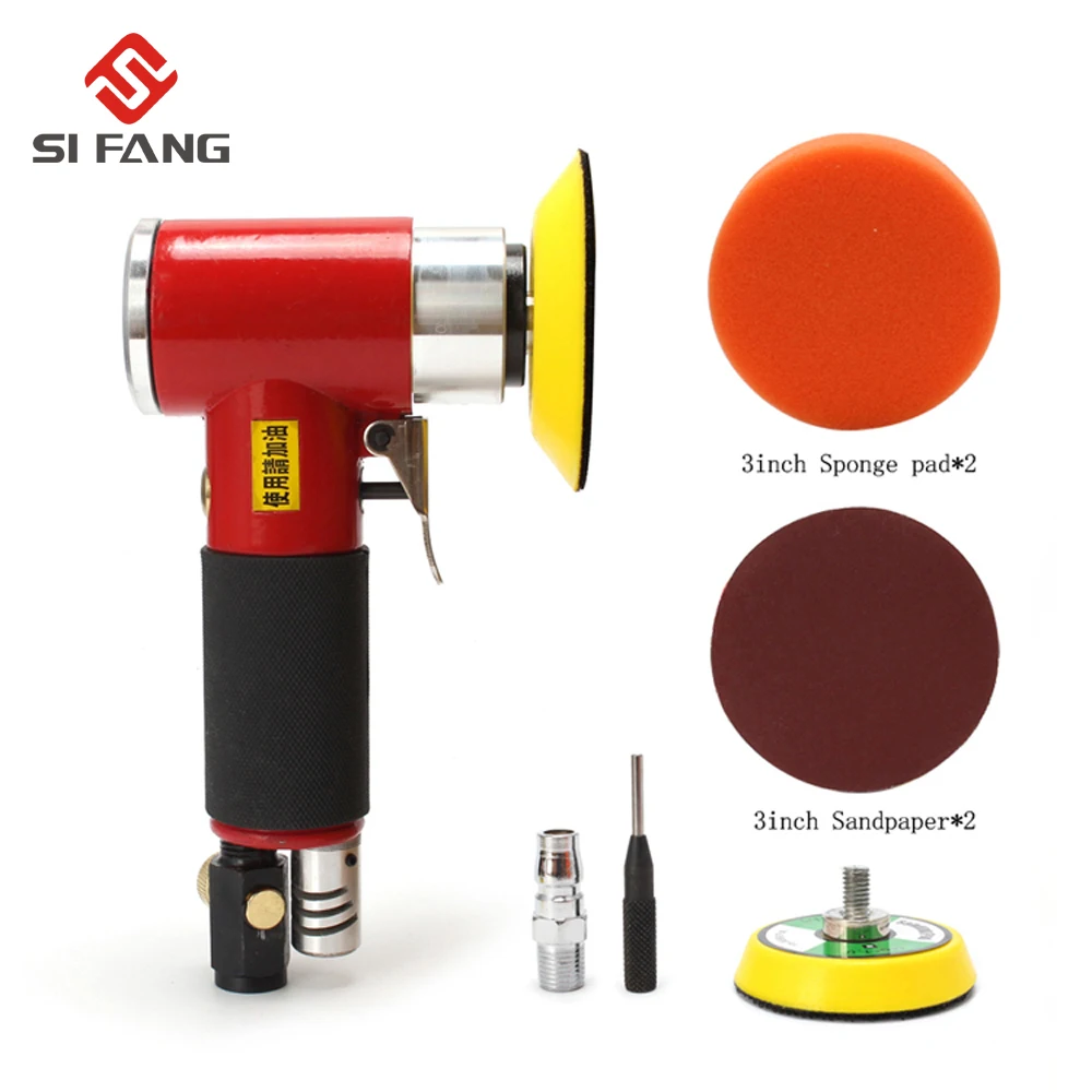 Wholesale 50mm 75mm Mini Orbital Air Sander Polisher for Car Pneumatic