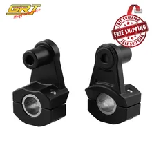 Универсальный руль мотоцикла стояк для 7/" 22 мм и 1-1/8" 29 мм жир держатель зеркала заднего вида MB-MH025-BK