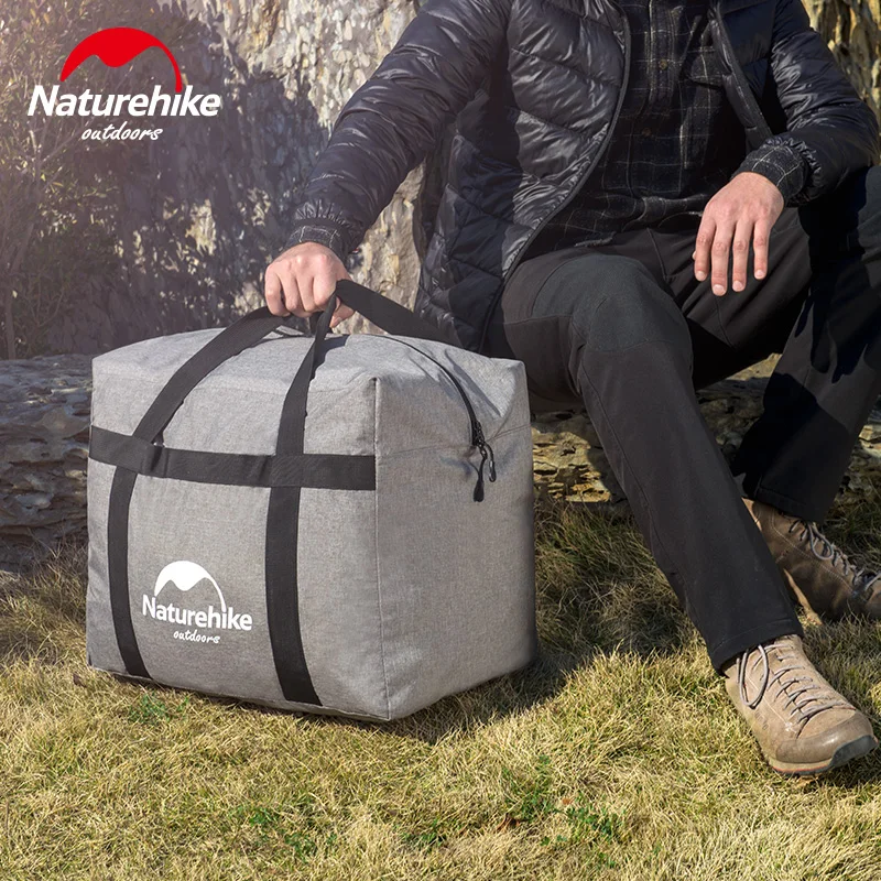 Naturehike Заводская распродажа 45L Высококачественная нейлоновая сумка для багажа дорожная сумка-Органайзер для кемпинга сумка для багги Туристическая Сумка