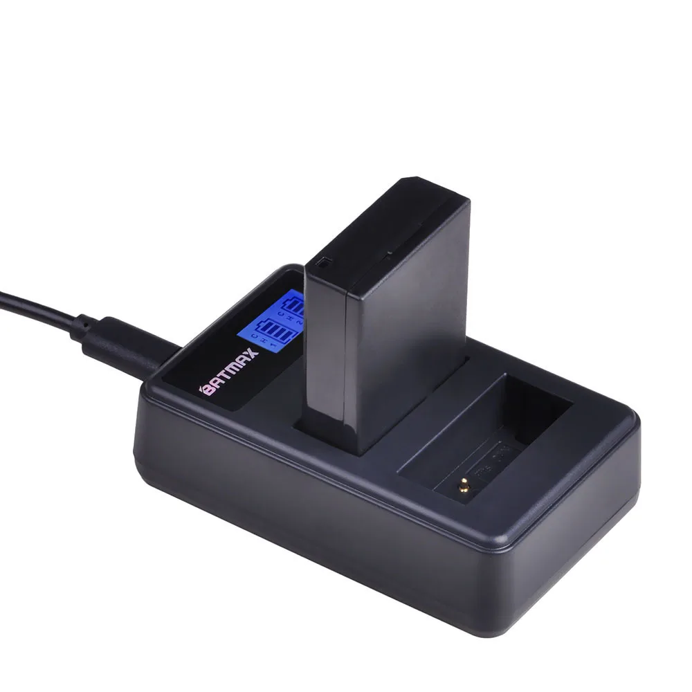 

1Pc LP-E10 LPE10 LP E10 Battery + LCD USB Dual Charger for Canon 1100D 1200D 1300D Rebel T3 T5 KISS X50 X70 Camera Batteries