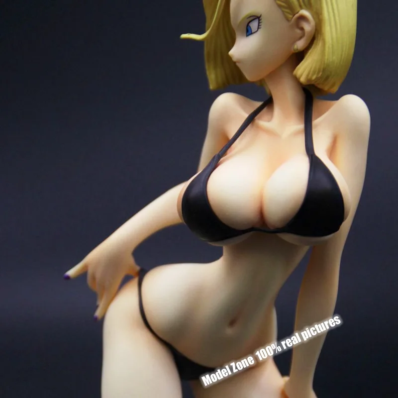 1/6 масштаб Dragon Ball Z блеск гламуры Android 18 волшебное изменение Сексуальная Смола GK модель фигурка коллекция аниме фигурки 16 см