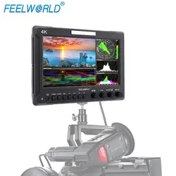Feelworld Z72 7 дюймов ips Full HD SDI 4 К HDMI на камеру поле монитор для DSLR с областей сигнала гистограммы со встроенным звуком