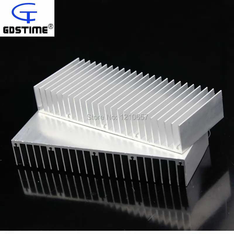 1 шт. в партии Gdstime 150x60x25 мм алюминиевый радиатор охлаждения для чипа IC LED |