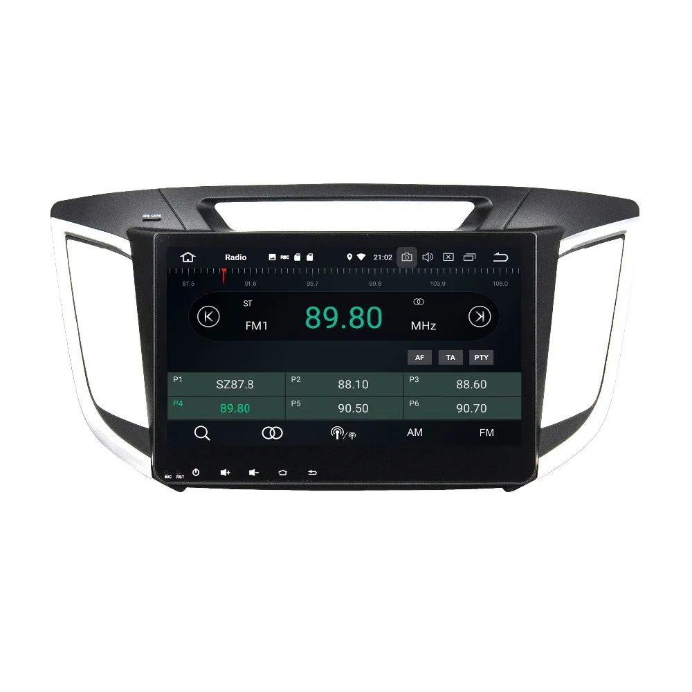 Discount OTOJETA Android 8.0 car DVD octa Core 4GB RAM 32GB rom IPS screen multimedia player for hyundai IX25 creta 2014-2015 head units 3