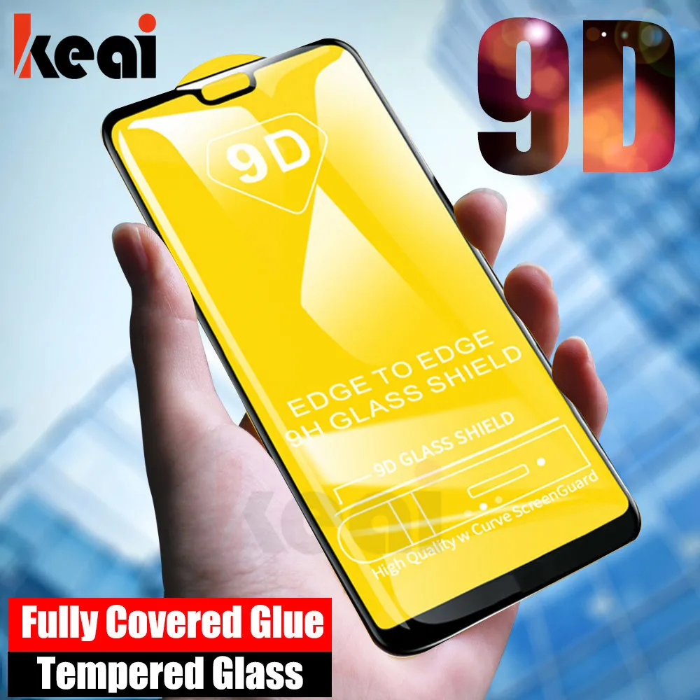 

9D Tempered Glass on the For Xiaomi mi A2 Lite Glass mi 8 lite screen protector Full Cover For Xiaomi A1 5X 6X Protective film