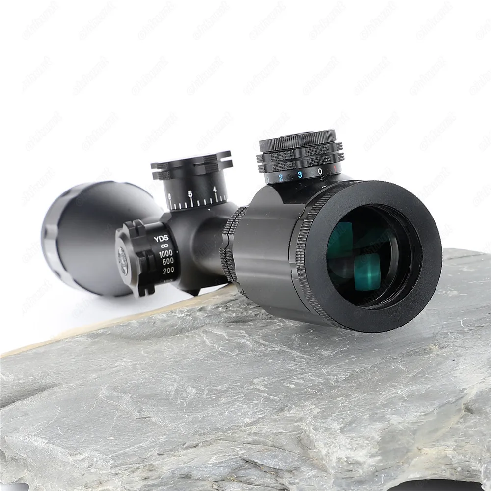 BSA Stealth Tactical STS 6-24X44 IR Hunting Optics Riflescopes Side Parallax Glass Etched Mil Dot Reticle Turrets Lock Scope (4)