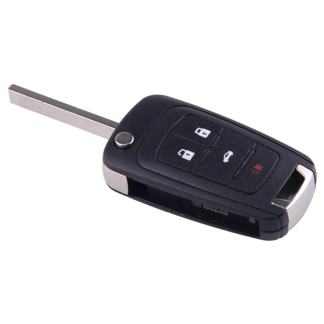 CITALL 4 кнопки Uncut складной брелок дистанционного ключа чехол 13500222 для Chevrolet Cruze Malibu