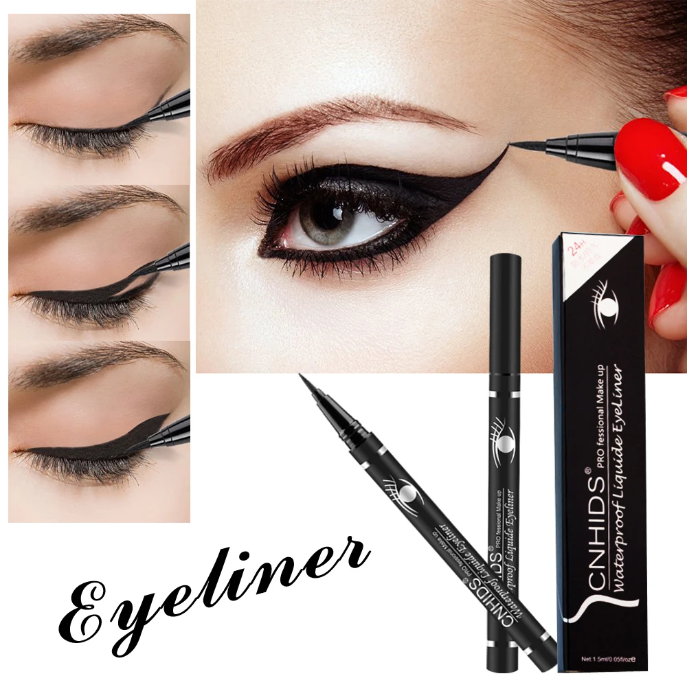 2019 new LULAA brand eyeliner waterproof black make-up genuine quick-drying does not smudge nightclub fashion sexy makeup eyelin 2019 new LULAA brand eyeliner waterproof black make-up genuine quick-drying does not smudge nightclub fashion sexy makeup eyelin