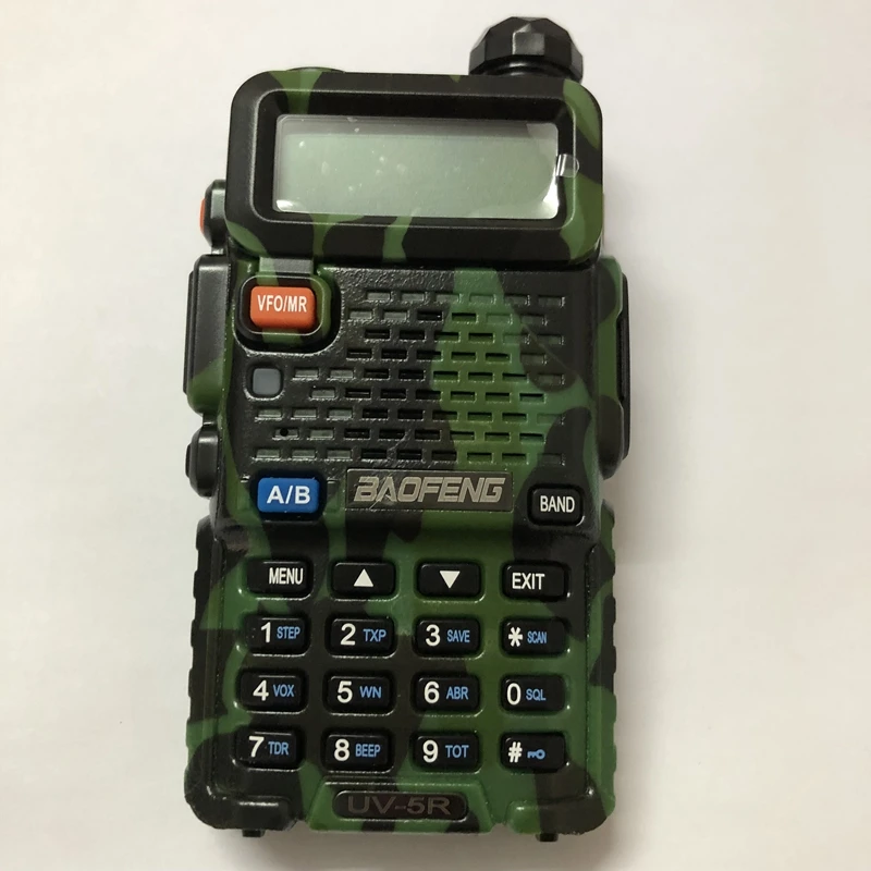 

UV-5R walkie talkie radio body dual band VHF UHF Portable walkie talkie two way radio accessories black Camo Red blue