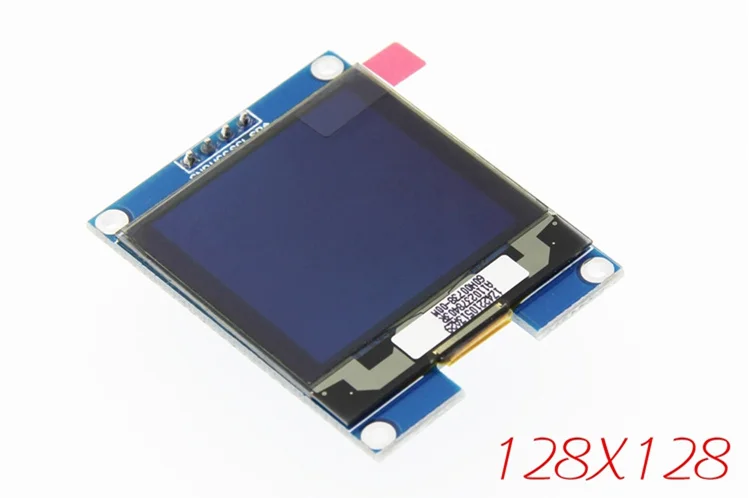 

2pcs 1.5 inch OLED Module Display Screen SSD1327 Drive IC 128*128 pixel IIC I2C Interface for 51 STM32 for Raspberry Pi