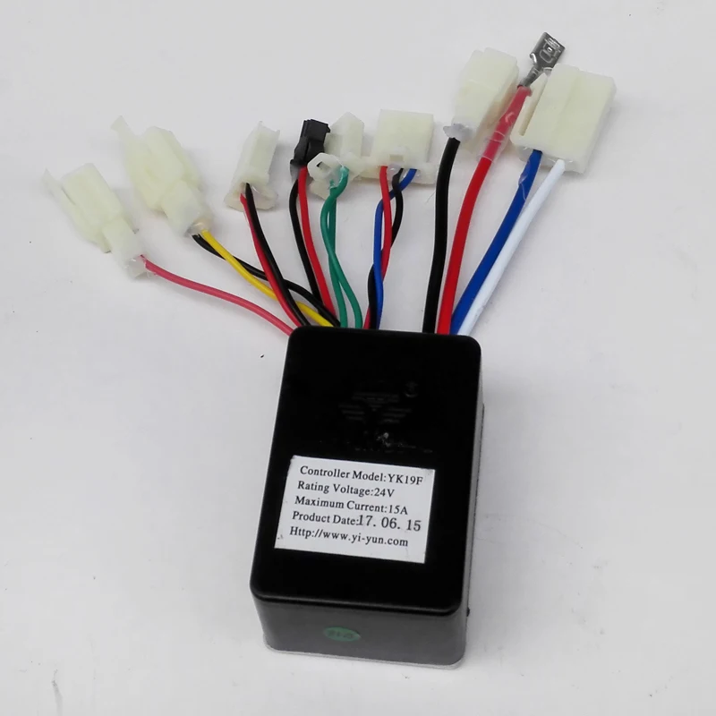 

24V15A Brush Motor Controller YK19F YIYUN for Small Surfing Electric Scooter