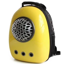 Космическая капсула в форме контейнер для перевозки домашних животных о отверстиями для воздуха рюкзак для собаки кошки вне сумка для переноски животных аксессуары для домашних животных GB0135