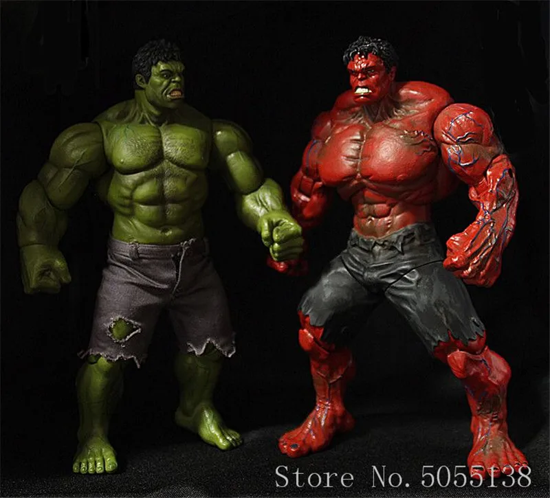 

4styles Avengers Hulk Action Figure Super Hero Red Hulk Movable Hulk PVC Figure Collectible Model Toys Gift For Kids 26cm