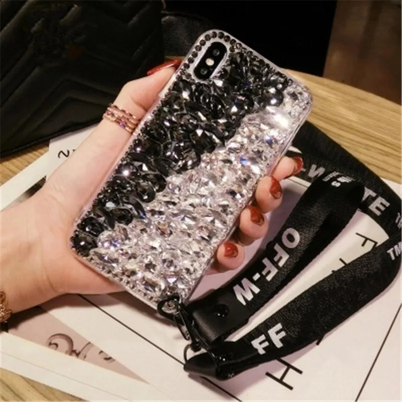 Чехол для телефона XSMYiss Fancy diamond crystal stone lens Huawei Honor 8 9 lite 7X 8X Nova 4 P30 P10 P20 Mate 20 10 Lite Pro |
